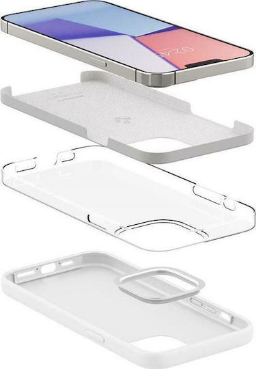 Spigen Silicone Fit Back Cover White for iPhone 13 Pro Max
