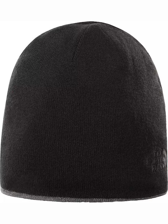 The North Face Beanie Männer Wendbar Beanie Gestrickt Anthracite