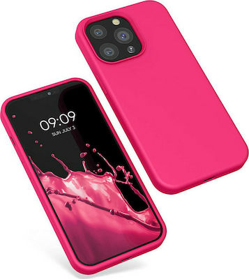 KWmobile Rubberized Back Cover Σιλικόνης Neon Pink (iPhone 13 Pro)