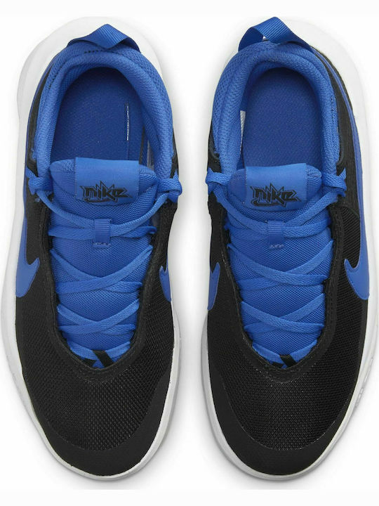 Hustle Team Hustle 10 Kids Sports Shoes Basketball with Laces Blue