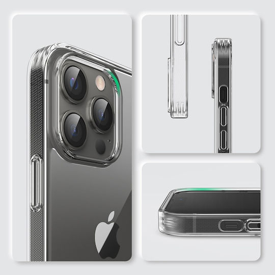 Ugreen Protective Fusion Back Cover Σιλικόνης / Πλαστικό με Λουράκι Μαύρο (iPhone 13 Pro)
