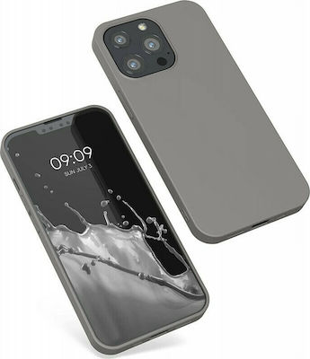 KWmobile Back Cover Σιλικόνης Titanium Grey (iPhone 13 Pro)