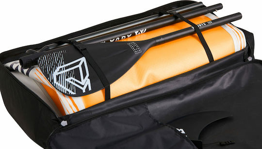 Aqua Marina Premium Zip Backpack Tasche für Board Sup & Ausrüstung XS Schwarz