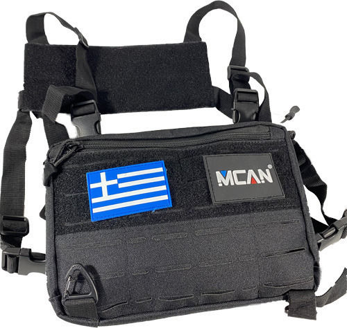 Mcan J-159 Military Pouch Chest Black