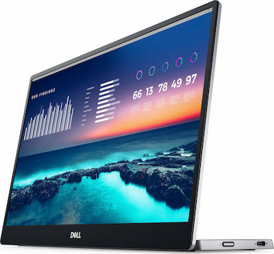 Dell C1422H IPS Φορητό Monitor 14" FHD 1920x1080 με Χρόνο Απόκρισης 6ms GTG