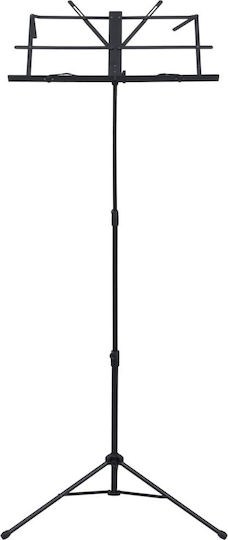 vidaXL Αναλόγιο Ορχήστρας Ύψους 29cm Μαύρο 70074