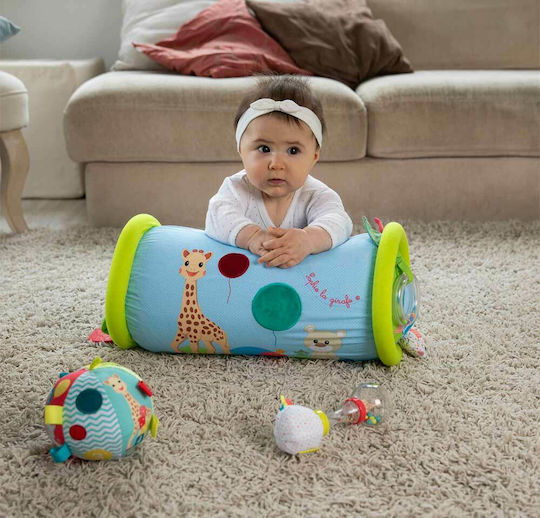 Sophie La Girafe Roll & Crawling Toys Sensory Awakening Gift Set made of Fabric with Sounds for 3++ Months