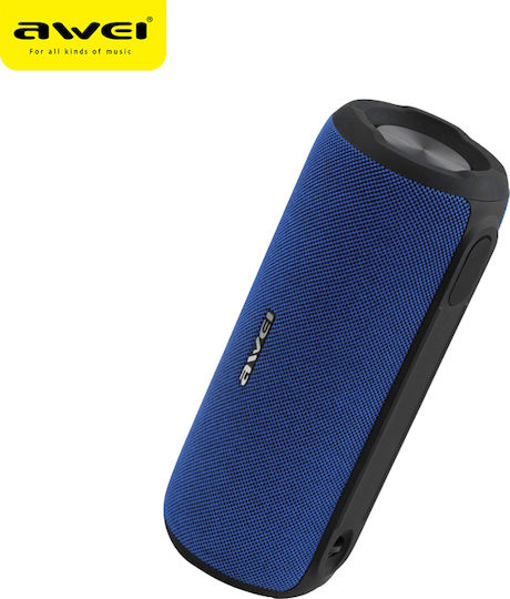 Awei Y669 Αδιάβροχο Ηχείο Bluetooth 30W με Διάρκεια Μπαταρίας έως 12 ώρες Μπλε