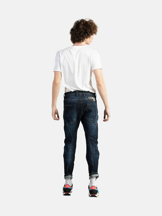 Namos Q3475 Ανδρικό Παντελόνι Τζιν Ελαστικό με Skinny Εφαρμογή Navy Μπλε