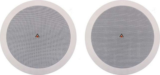 Granite TOP-TWO-65 Ηχεία Οροφής (Ζεύγος) Λευκά