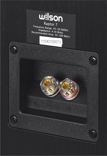 Wilson Audio Raptor 7 Αυτοενισχυόμενα Ηχεία 180W (Ζεύγος) Μαύρα