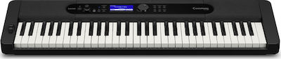 Casio Tastatur Ct S400 mit 61 Dynamisch Tasten Schwarz