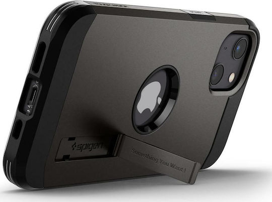 Spigen Tough Armor Back Cover Πλαστικό / Σιλικόνης 2mm Gunmetal (iPhone 13 mini)