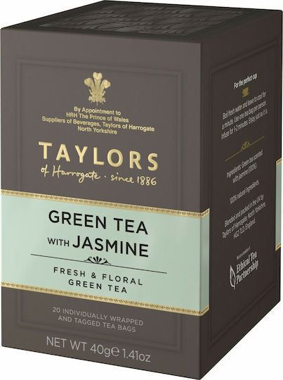 Taylors of Harrogate Green Tea 40g with Jasmine Scent
