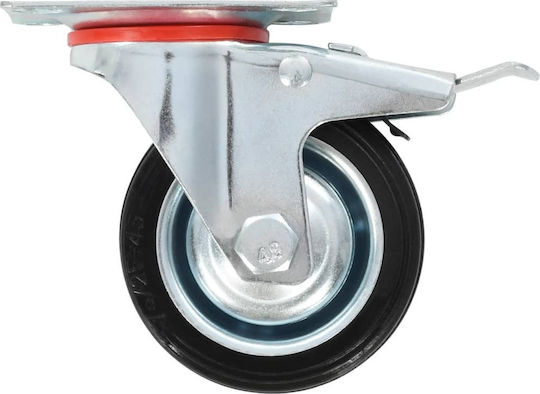 vidaXL 278037 Rotating Wheels from Rubber 12 Pieces 75mm