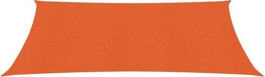 vidaXL Ορθογώνιο Πανί Σκίασης Πορτοκαλί 3x3m 160gr/m²