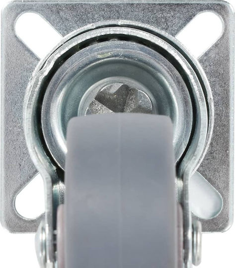 vidaXL 277817 Rotating Wheels from Rubber 12 Pieces 50mm