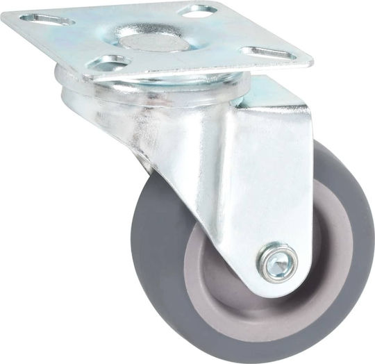 vidaXL 277817 Rotating Wheels from Rubber 12 Pieces 50mm