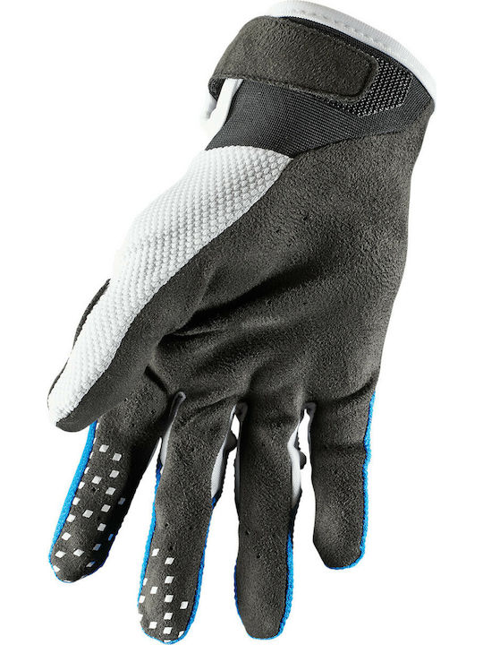 Thor MX Draft Summertime Μotocross Gloves Blue/White