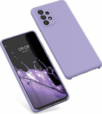 KWmobile Soft Flexible Rubber Back Cover Σιλικόνης Violet Purple (Galaxy A52)