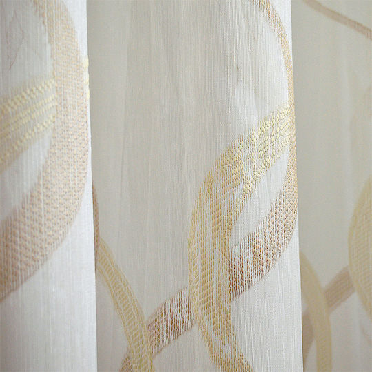 Lino Home Eleni με Τρουκς Beige 140x260εκ.