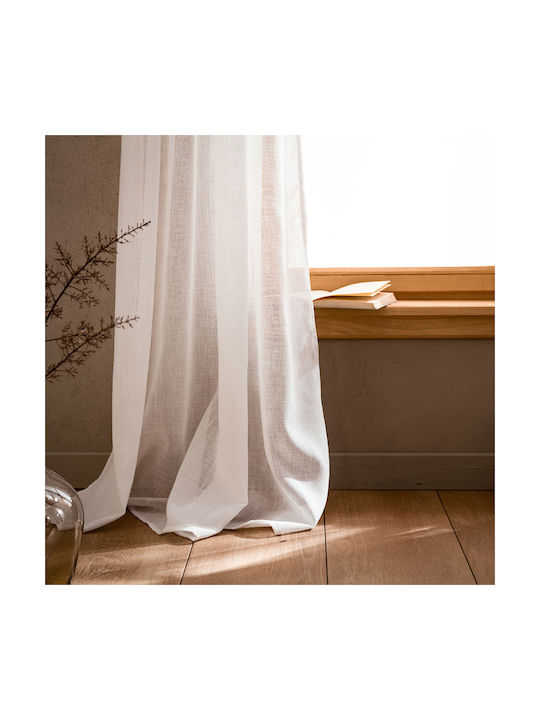 Gofis Home Vorhang mit Grommets Combe 502 05 Off Weiß 200x275cm