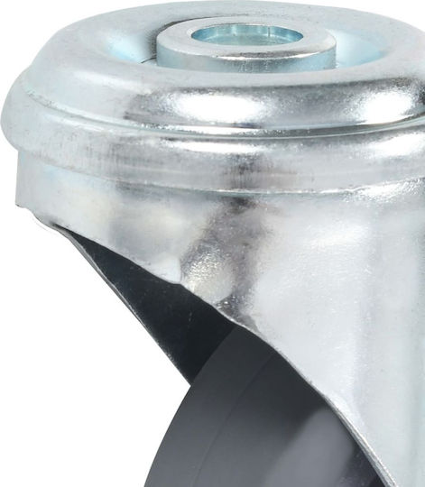 vidaXL 143424 Räder Drehend aus Gummi 4 Stück 75mm