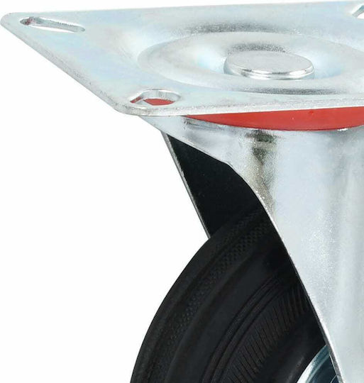 vidaXL 143448 Ρόδες Περιστρεφόμενες από Καουτσούκ 4τμχ 125mm