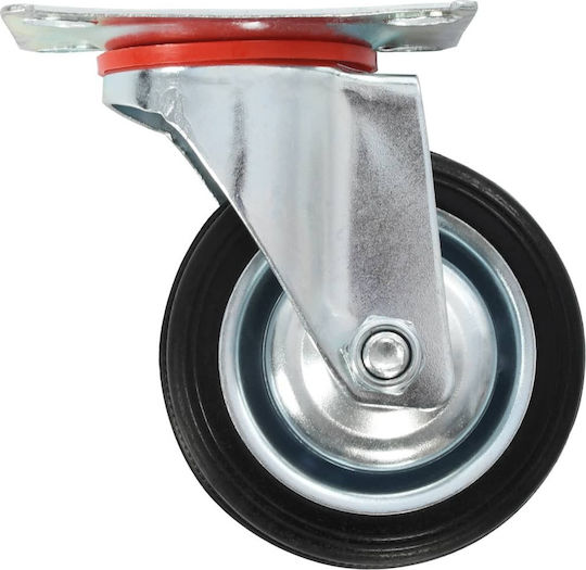 vidaXL 278013 Rotating Wheels from Rubber 16 Pieces 75mm