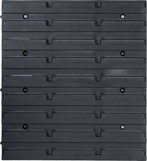 vidaXL Plastic Tool Bin Organiser W35xD38.2cm 71pcs