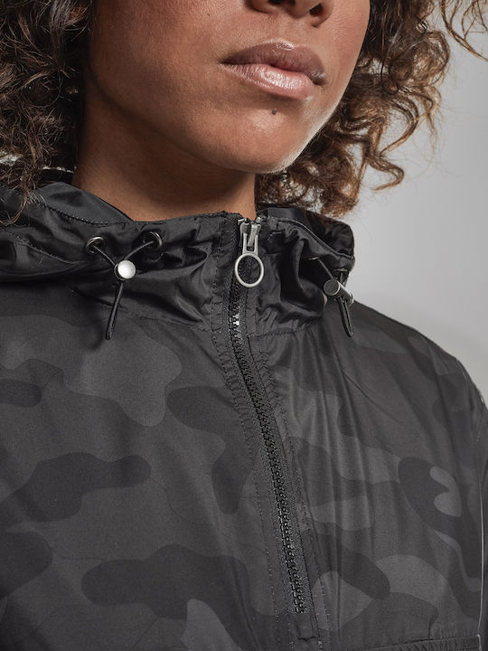 Γυναικείο Φορετό Αθλητικό Μπουφάν Dark Camo