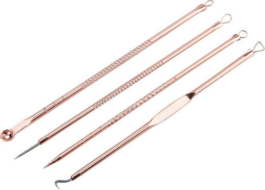 Set Blemish Removal Tool Rose Gold 4pcs