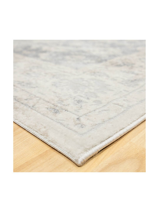 Ezzo 7383ACD Modern Bedroom Rug Set Venice Gray 3 Pieces