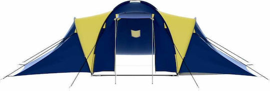 vidaXL Summer Camping Tunnel Tent for 9 People 570x385x170cm