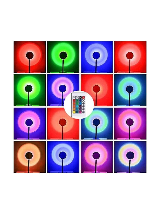 Decorative Lamp Sunset Black