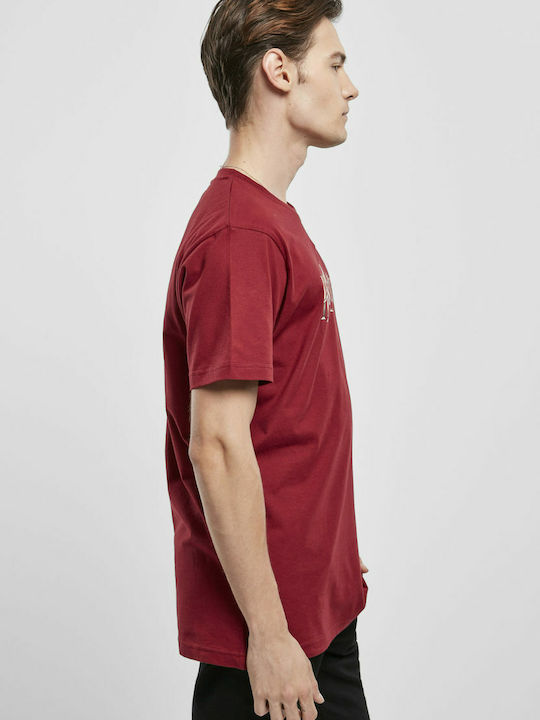 Merchcode Logo T-shirt Harry Potter Burgundy Cotton