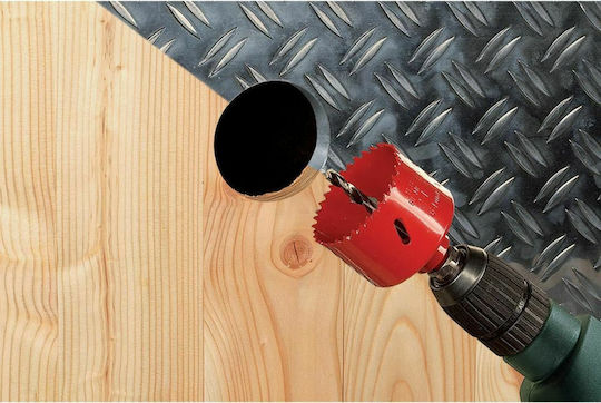 Wolfcraft Hole Saw HSS for Wood, Metal, Tile and Plastic