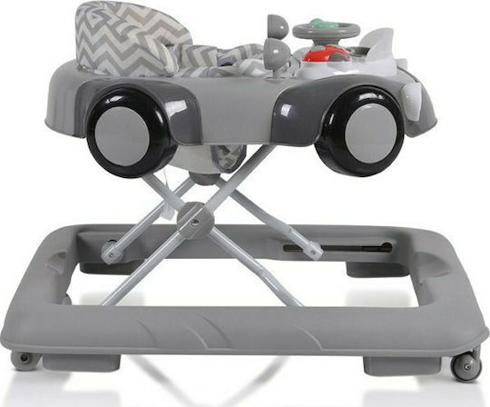 Cangaroo Shelby Baby Walker with Music for 6+ Months Gray 3800146244132