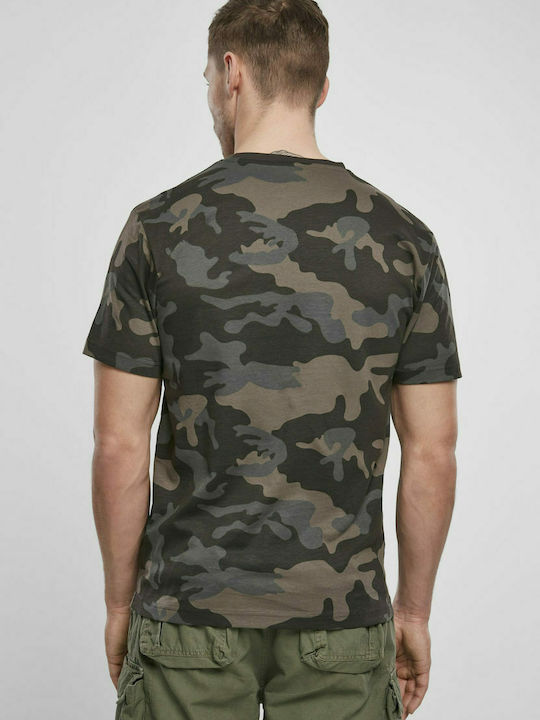 Brandit BD4200 Men's Short Sleeve T-shirt Dark Camo 4200.4