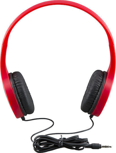 eKids Avengers Жични On Ear Слушалки Червени