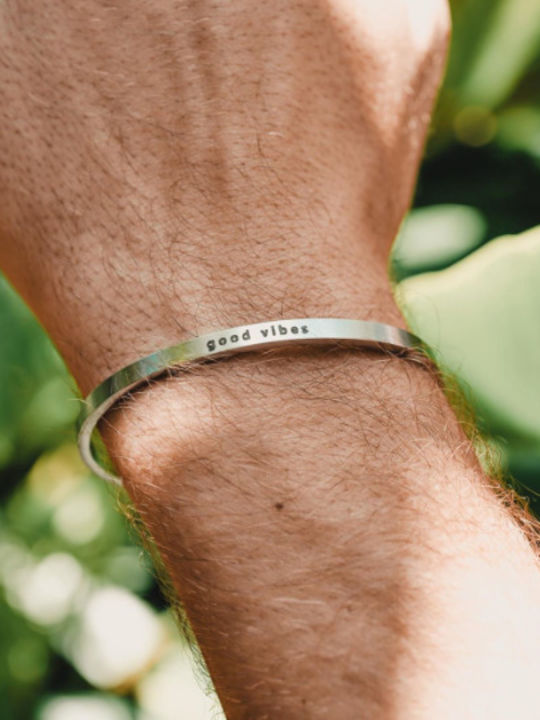 Goldsmith Armband Handschellen für Paare aus Silber