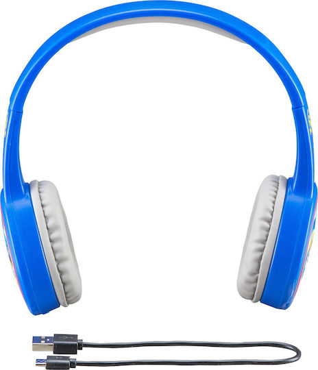 eKids Paw Patrol Wireless / Wired Over Ear Headphones Light Blue