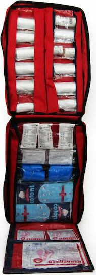 Pharmamedihelp Pharma Back Pack 3 Medical First Aid Bag Red