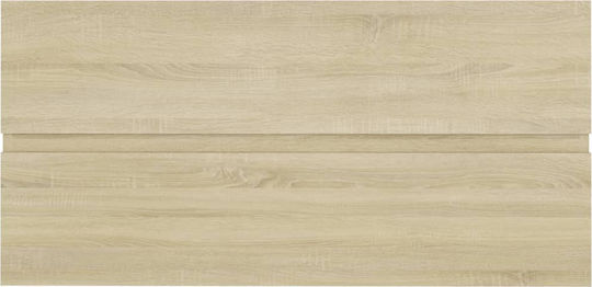 vidaXL Waschtisch ohne Waschbecken L90xB38.5xH45cm Sonoma