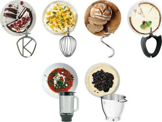Kenwood Titanium Chef Patissier XL Stand Mixer 1400W with Stainless Mixing Bowl 7lt