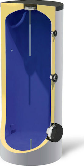 Nobel Boiler Λεβητοστασίου Glass 160lt χωρίς Εναλλάκτη