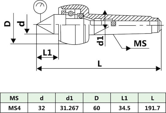 vidaXL 146694 Εξάρτημα Τόρνου