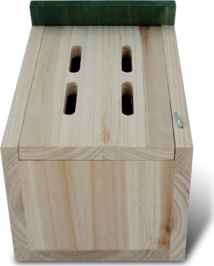 vidaXL Ξύλινη Φωλιά για Έντομα Butterfly House 14x15x22εκ.
