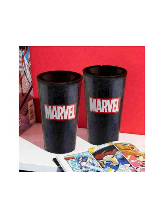 Paladone Glas Wasser aus Glas in Schwarz Farbe