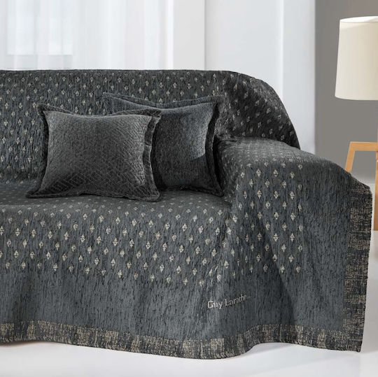 Guy Laroche Триместен диван Throw 2 Страни Intima 180x300см. Титан